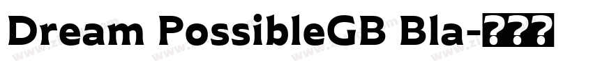 Dream PossibleGB Bla字体转换